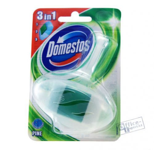 Освежитель для туалета Domestos "Лесной", 40 гр / Средства для туалетов и ванных комнат