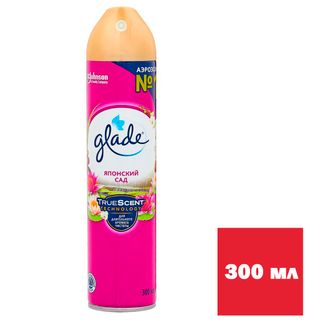 Освежитель воздуха Glade "Японский сад", 300 мл / Освежители воздуха