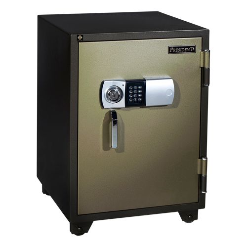 Огнеупорный сейф President SMD, электронный код + ключ + ручка, 470*504*667 мм, 105 кг / Сейфы