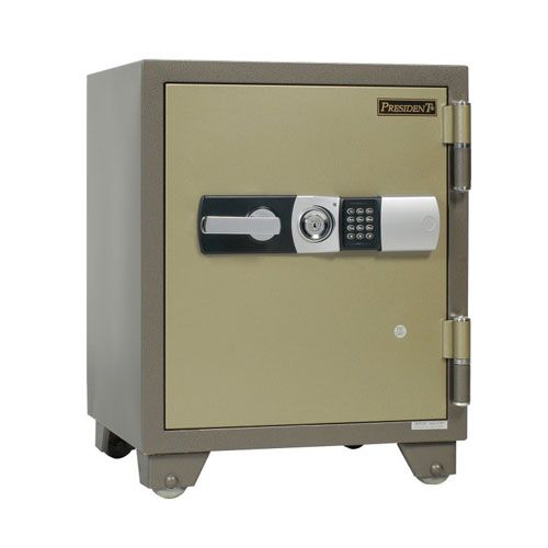 Огнеупорный сейф President SB30-D, электронный код + ключ + ручка, 590*597*760 мм, 155 кг / Сейфы