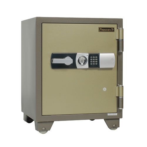 Огнеупорный сейф President SB20-D, электронный код + ключ + ручка, 530*522*675 мм, 110 кг / Сейфы