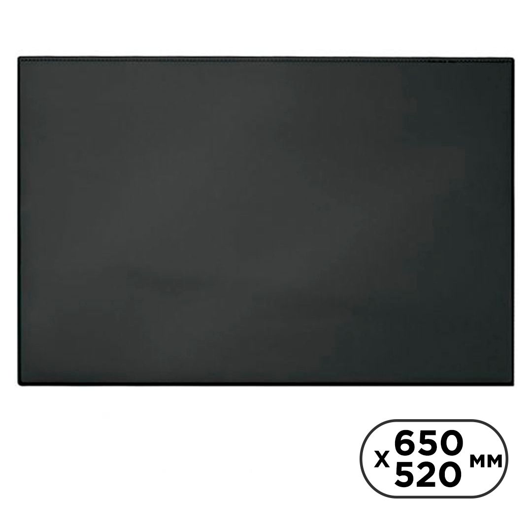 Настольное покрытие Durable, 65*52 см, прямоугольное, черное
