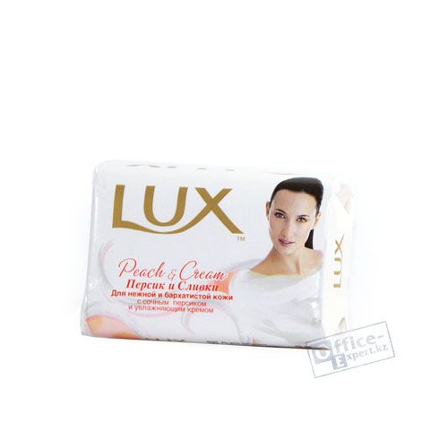 Мыло Lux "Персик со сливками", 100 гр / Мыло кусковое oe.kz Мыло Lux "Персик со сливками", 100 гр / Мыло кусковое