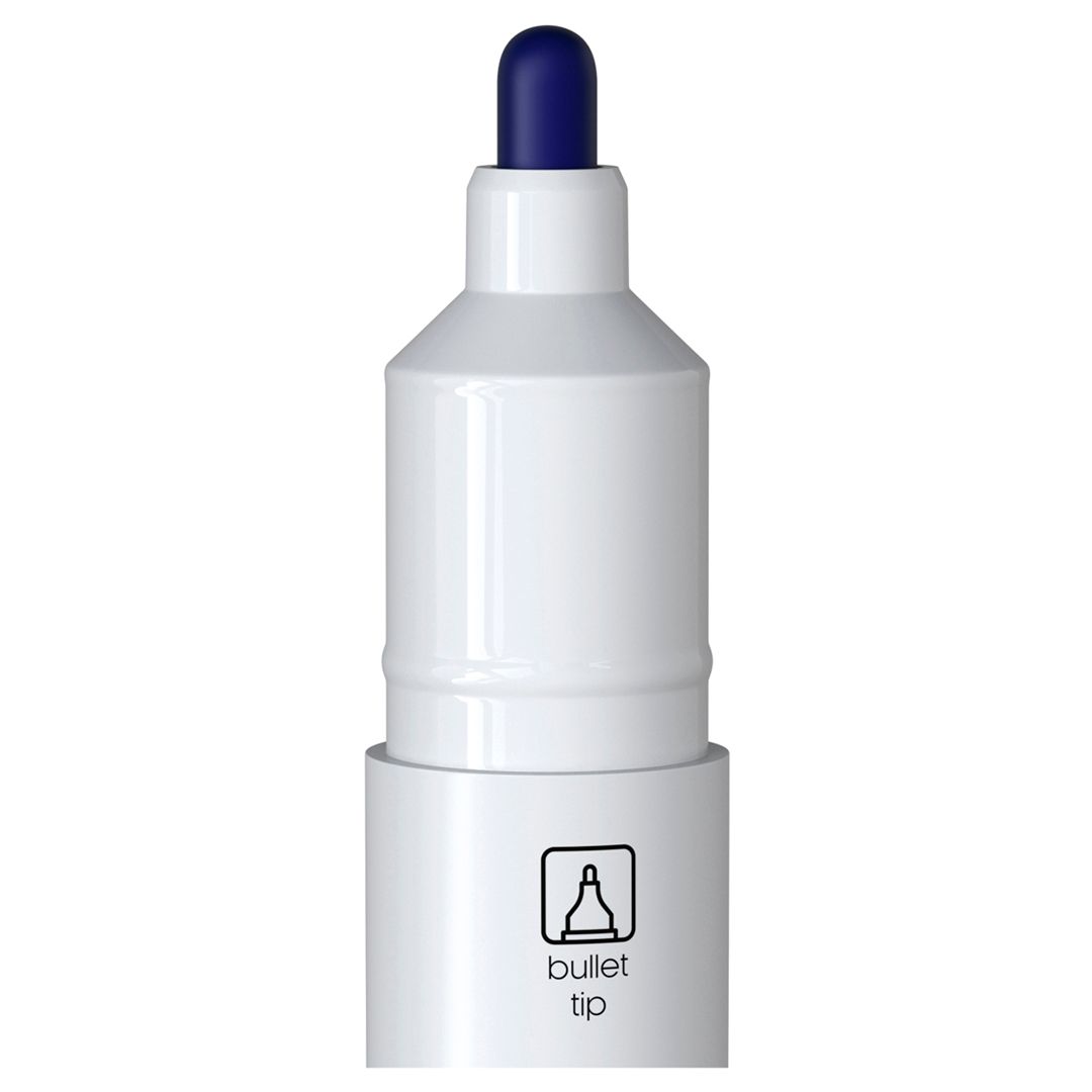 Тақтаға арналған маркер Berlingo, ұшы дөңгелек, 2 мм, көк, баға бір дана үшін / Тақтаға арналған маркерлер №2