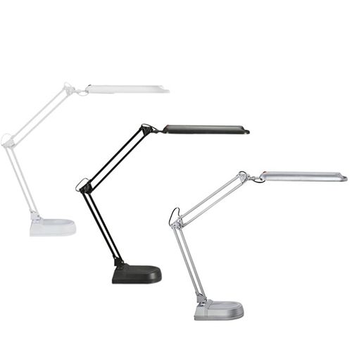 Светильник настольный MAU Latlantic энергосберегающий, серебристый / Светильники настольные oe.kz Светильник настольный MAU Latlantic энергосберегающий, серебристый / Светильники настольные