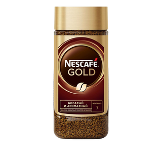 Ерігіш кофе Nescafe Gold, 95 гр, шыны банка / Ерігіш кофе