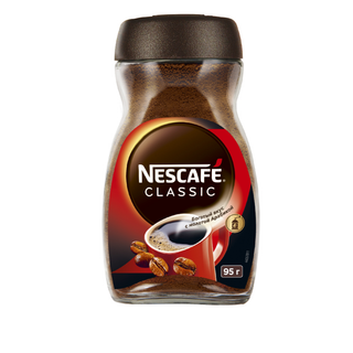 Ерігіш кофе Nescafe Classic, 95 гр, шыны банка / Ерігіш кофе