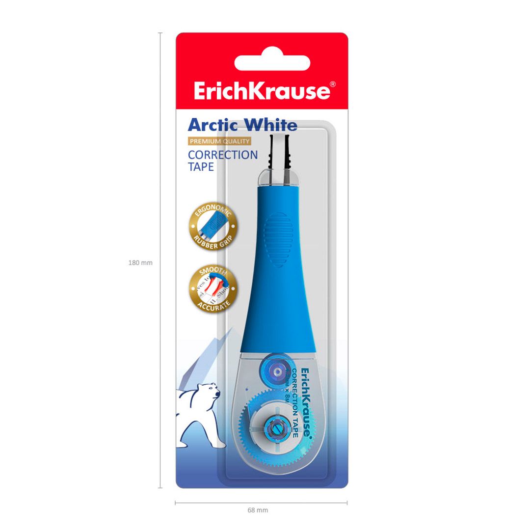 Корректирующая лента Erich Krause "Arctic White", 4,2 мм, длина 8 м / Корректирующие ленты №2