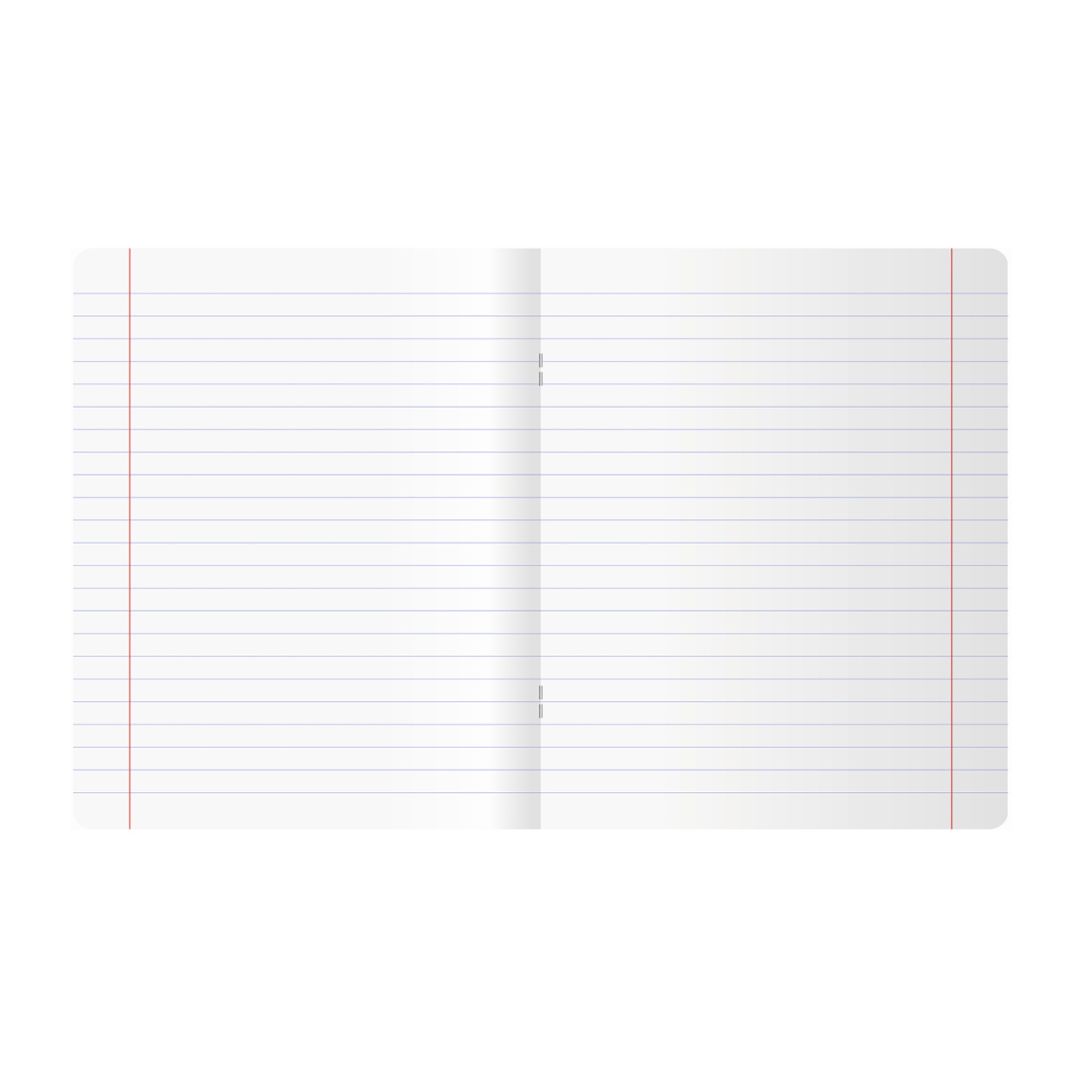 Тетрадь BG, A5, 48 листов, в линейку, на скрепке, бумвинил, синяя / Тетради №2 oe.kz Тетрадь BG, A5, 48 листов, в линейку, на скрепке, бумвинил, синяя / Тетради №2