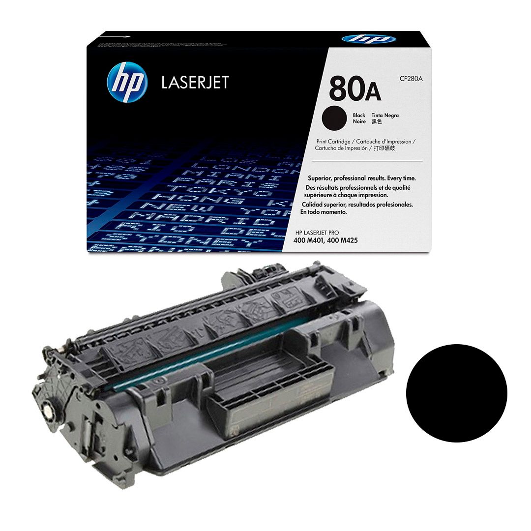 Картридж оригинальный HP CF280A для LJ Pro400/M401/M425, черный / null