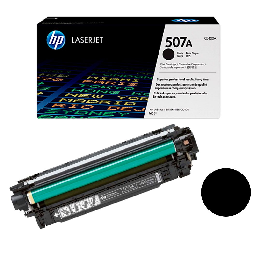 Картридж оригинальный HP CE400A 507A для Color LJ M551, черный / null