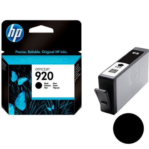 Картридж оригинальный HP CD971AE №920 для OfficeJet-6000/6500/7000/7500, черный / null