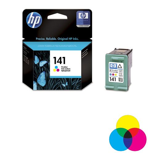 Картридж оригинальный HP CB337HE №141 для PhotoSmart C4283/C5283/D5363/J5783/D4263, цветной / null