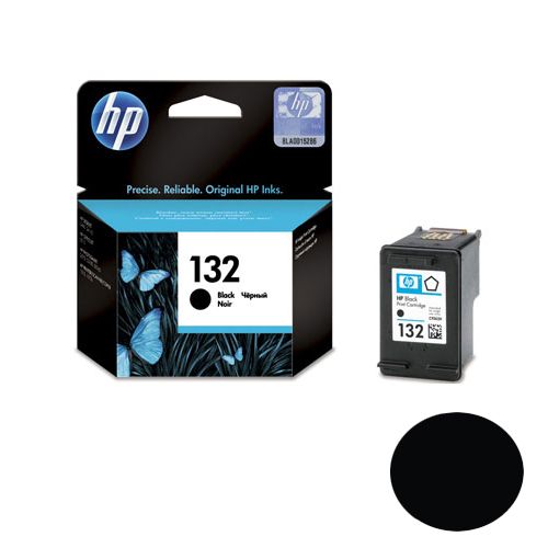 Картридж оригинальный HP C9362HE №132 для DJ5443/PSC2573, черный / null