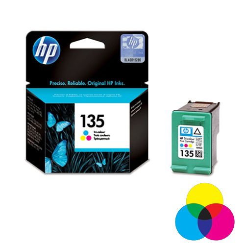 Картридж оригинальный HP C8766HE №135 для DJ5743/6843/6543 PS2613/8453, цветной / null