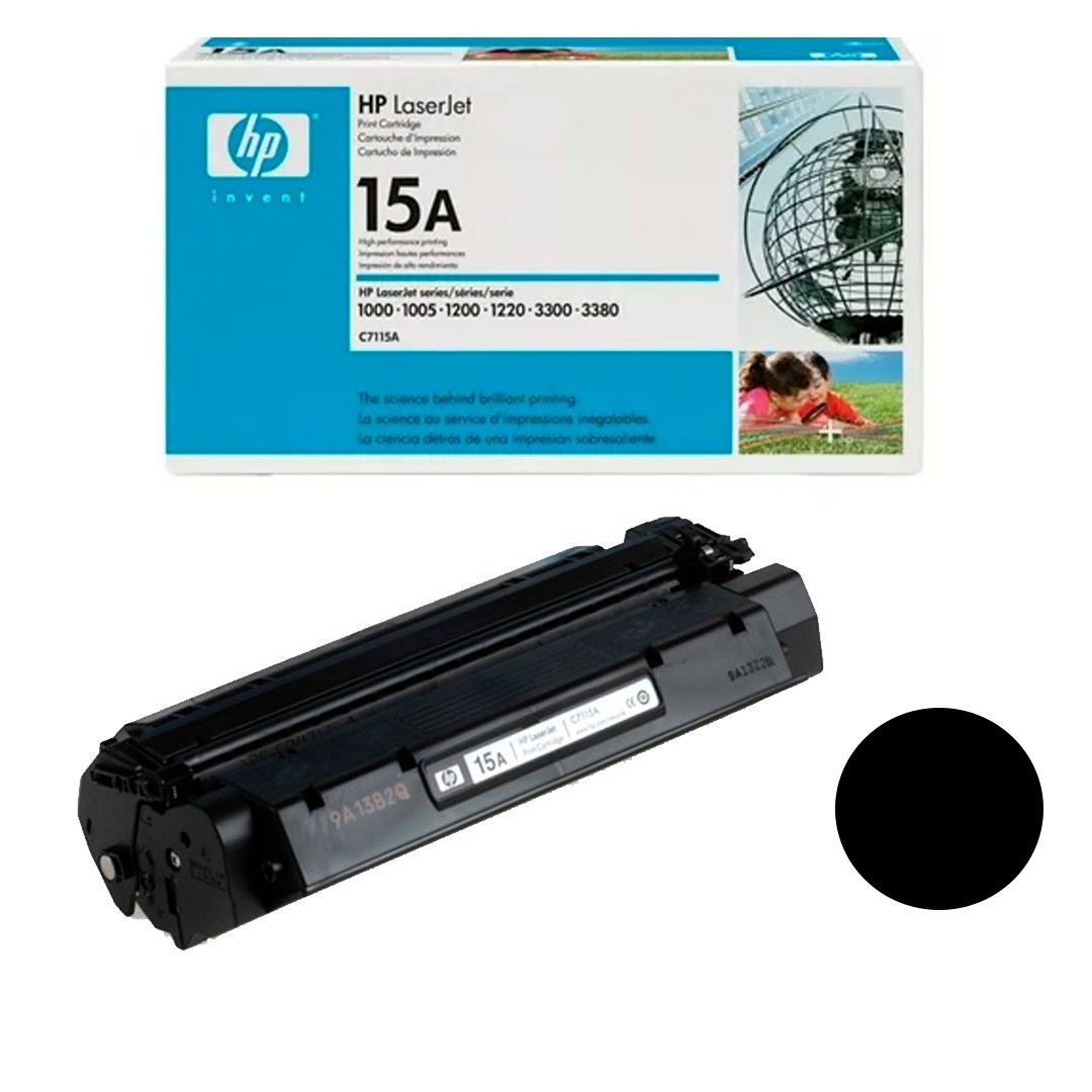 Картридж оригинальный HP C7115A (15A) для LJ 1200/1220/1000/1005/3300/3320/3330/3380, черный / Картриджи  черные