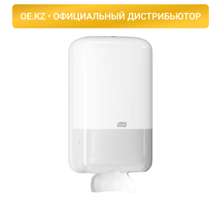 Диспенсер для листовой туалетной бумаги Tork, пластик, белый / Диспенсеры для туалетной бумаги