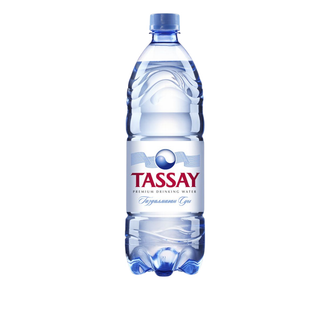 Вода негазированная питьевая "Tassay", 1 л, пластиковая бутылка / Вода питьевая