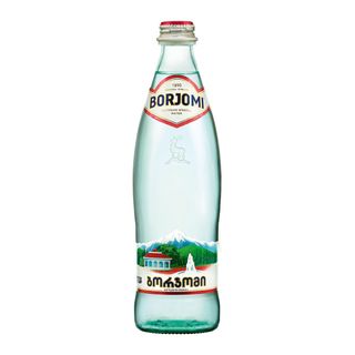 Вода минеральная "Боржоми", 0,5 л, стеклянная бутылка / Вода питьевая