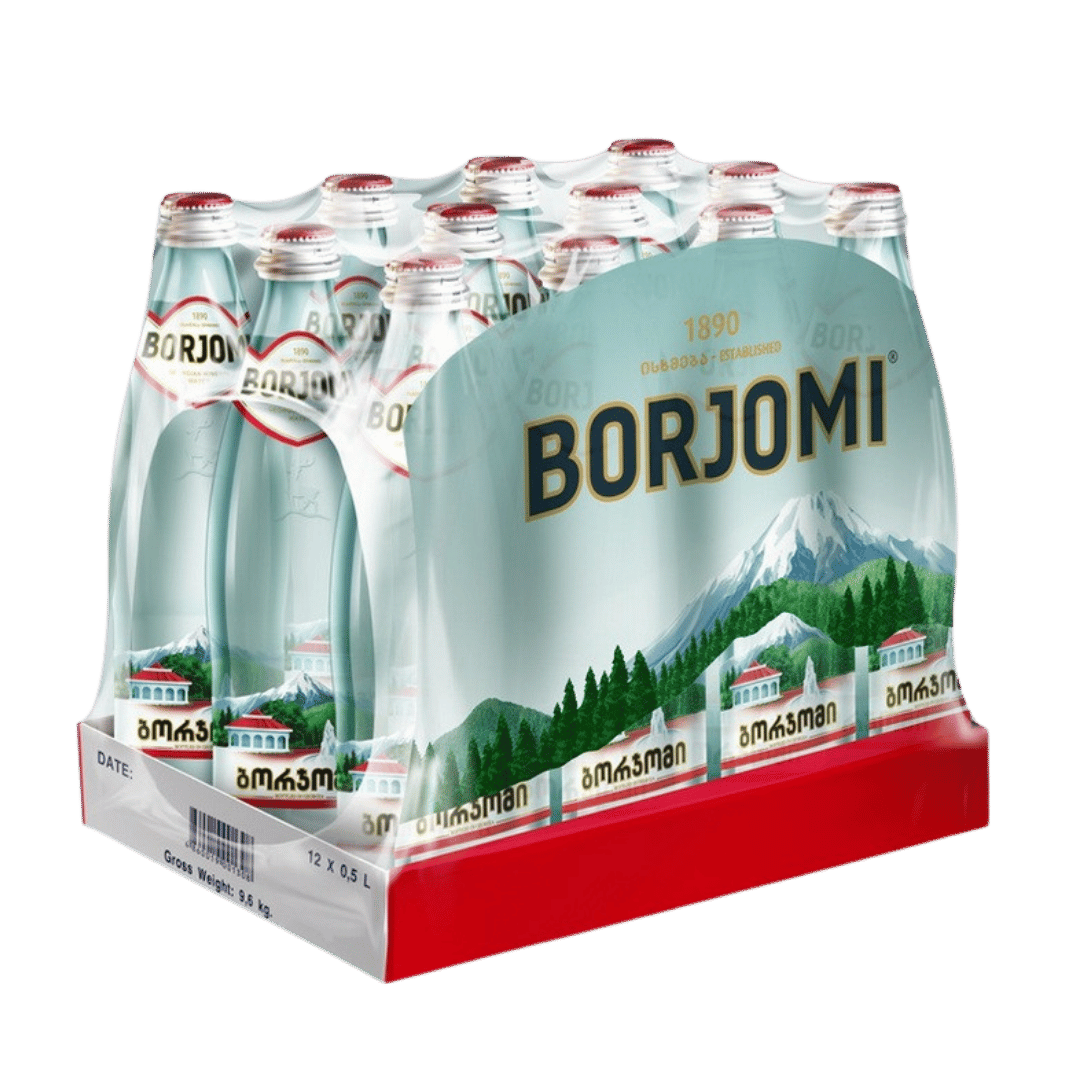 "Боржоми" минералды суы, 0,5 л., шыны бөтелке / Ауыз су №2
