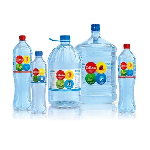 Вода газированная "Calipso", объем 0,5 литра / Вода питьевая