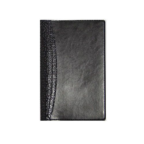 Визитница 3-х рядная подарочная SYILYK на 120 визиток, фактурная кожа / Визитницы настольные №2