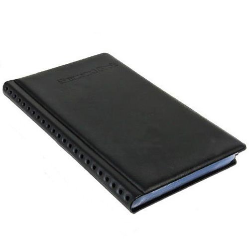 Визитница 3-х рядная Deli на 180 визиток, гладкая кожа, черная / Визитницы настольные №3 oe.kz Визитница 3-х рядная Deli на 180 визиток, гладкая кожа, черная / Визитницы настольные №3