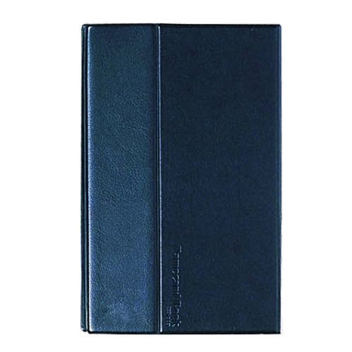 Визитница 3-х рядная Deli на 288 визиток, 300*170 мм, гладкая кожа, черная / Визитницы настольные №2