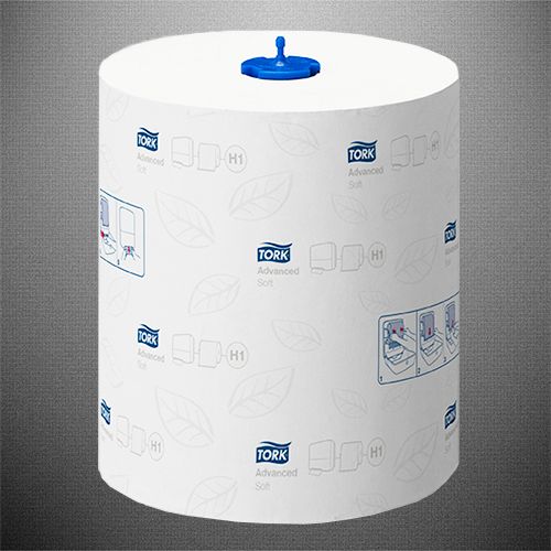 Полотенца бумажные с центральной вытяжкой Tork Advanced Soft, 150 м, 2-х слойные, белые / Полотенца для диспенсеров