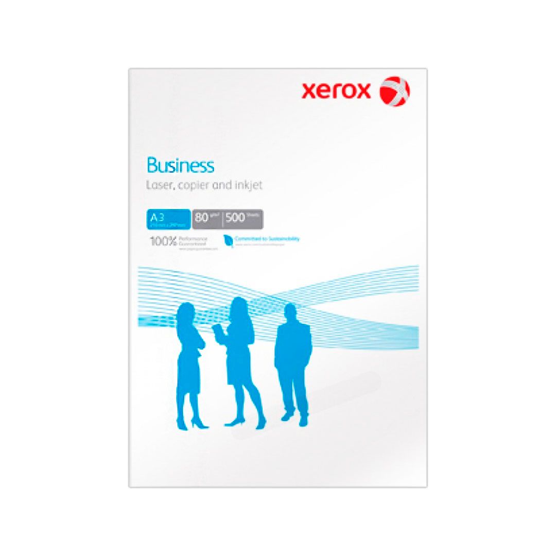 Бумага Xerox Business, А3, 80 гр/м2, 500 листов в пачке / Бумага офисная А3