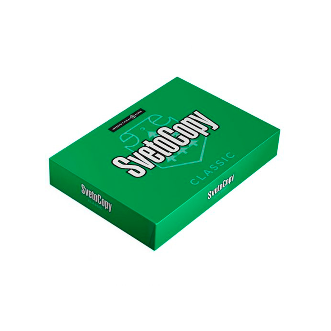 SvetoCopy қағазы, А4, 80 гр/м2, бумада 500 парақ / А4 кеңсе қағаздары №3