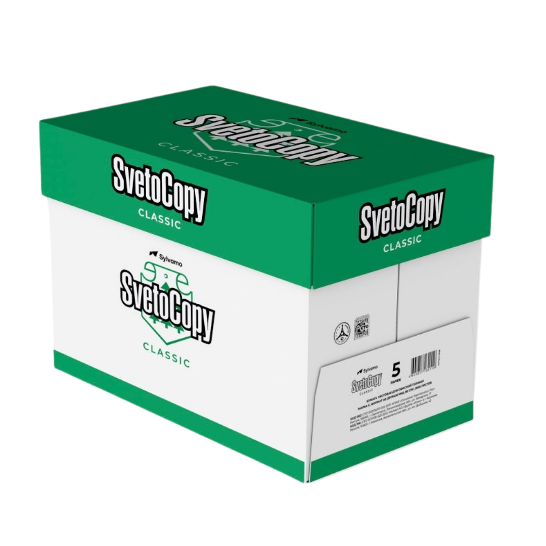 SvetoCopy қағазы, А4, 80 гр/м2, бумада 500 парақ / А4 кеңсе қағаздары №4 oe.kz SvetoCopy қағазы, А4, 80 гр/м2, бумада 500 парақ / А4 кеңсе қағаздары №4
