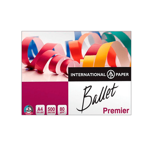 Ballet Premier қағазы, А4, 80 гр/м2, бумада 500 парақ / А4 кеңсе қағаздары