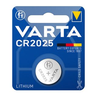 Батарея Varta Professional Electronics дискілі CR2025, 3V, 2,5*20 мм, 1 дана, баға бір дана үшін / Батареялар