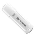 USB-флешка 8 Gb, Transcend "JetFlash 370", USB 2.0, белая