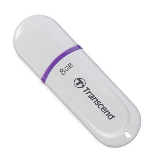 USB-флешка 8 Gb, Transcend "JetFlash 330", USB 2.0, белая