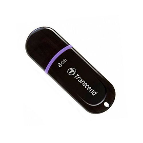 USB-флешка 8 Gb, Transcend "JetFlash 300", USB 2.0, черная