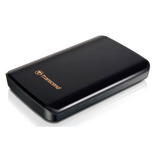 Transcend TS500GSJ25D3, 2,5" 500GB, "StoreJet 25D3" USB3.0 (Black).