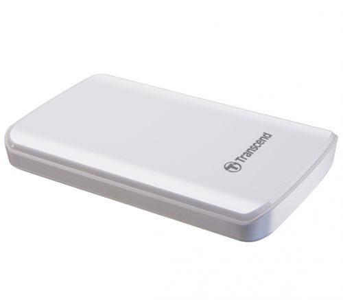 Жесткий диск 1 TB, Transcend ''StoreJet 25D3'', USB 3.0, HDD, белый