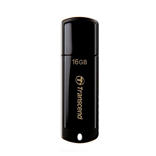USB-флешка 16 Gb, Transcend "JetFlash 350", USB 2.0, черная