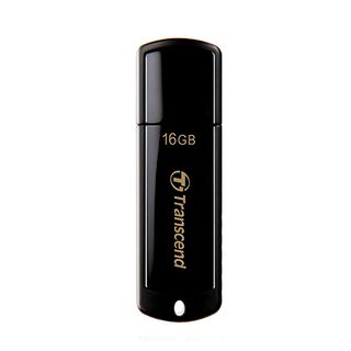 USB-флешка 16 Gb, Transcend "JetFlash 350", USB 2.0, қара / USB-флешкалар