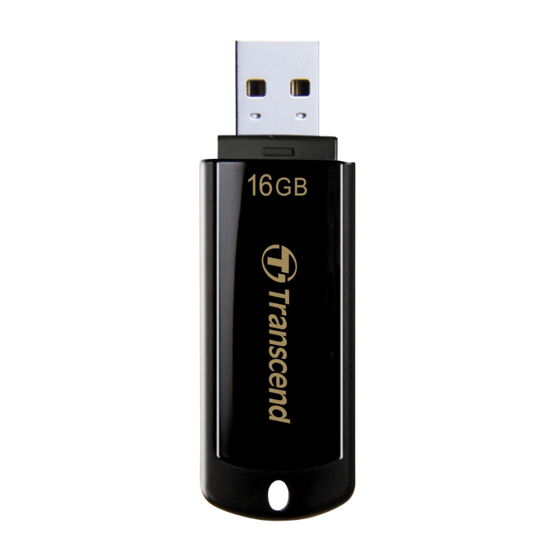 USB-флешка 16 Gb, Transcend "JetFlash 350", USB 2.0, черная / USB-флешки №2
