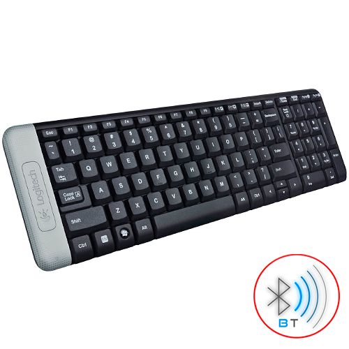 Клавиатура беспроводная Logitech K230, встроенный мини-приемник, черная / Клавиатуры беспроводные