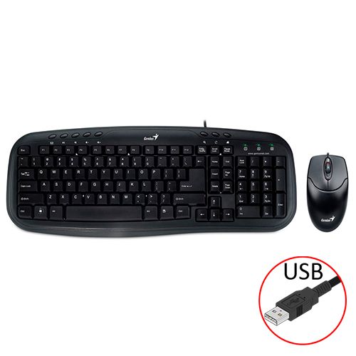 Keyboard KM-200,USB,Black,Kaz,CB.
