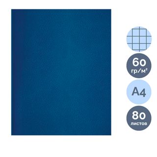 Дәптер BG, A5, 96 парақ, тор көз, қыстырғышта, бумвинил, суперэконом, көк / Дәптерлер