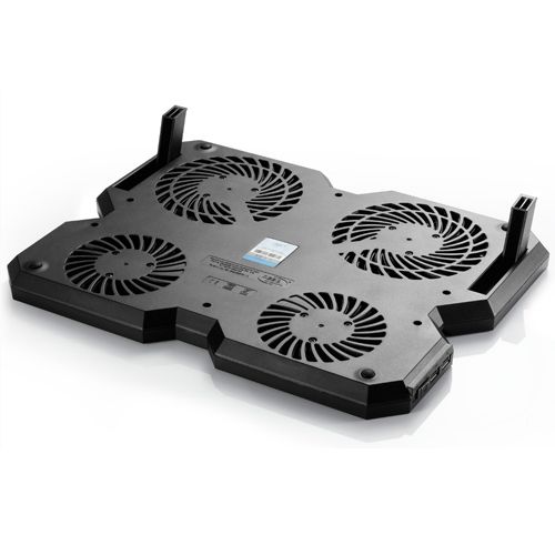 Подставка для ноутбука DeepCool "Multi core X6",USB хаб + 2 USB порта, черный / Подставки для ноутбуков №4