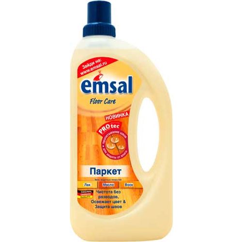 Средство для ухода за паркетными полами Emsal "PRO tec", 1000 мл / Чистящие средства