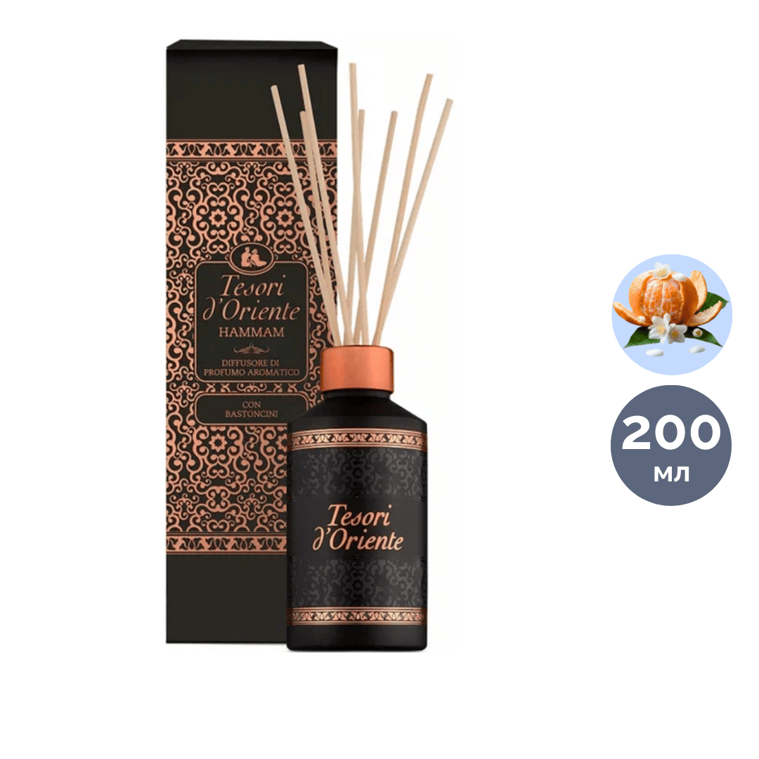 Аромадиффузор Tesori d'Oriente "Хаммам", 200 мл / Аромадиффузоры
