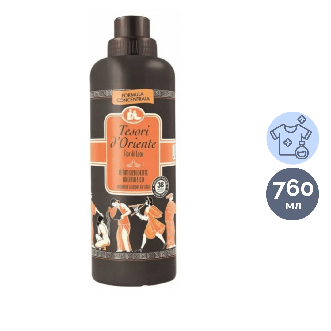 Кондиционер для белья Tesori d'oriente "Цветок лотоса и масло ши", 760 мл / Кондиционеры для белья