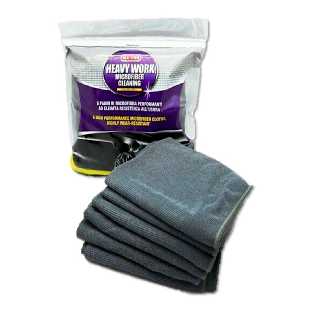 Салфетка для автомобиля Ma-Fra "Panno Heavy Work", микрофибра, размер 60*40 см / Автотовары